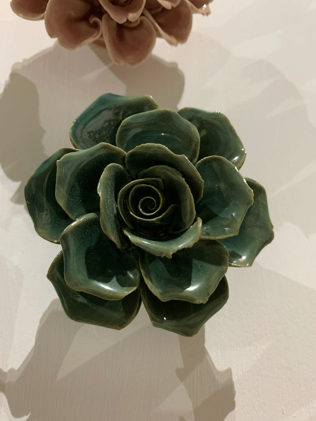 Ceramic flowers