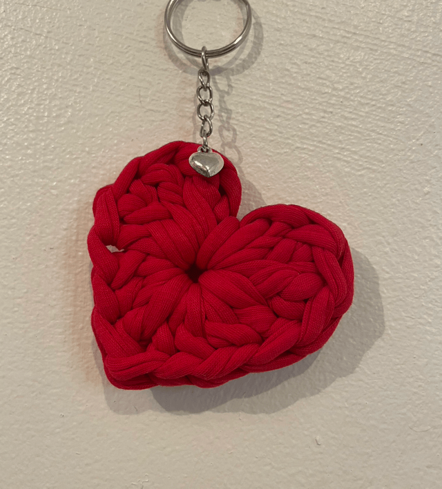 Heart keyrings