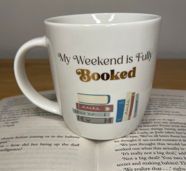 Fully booked mug