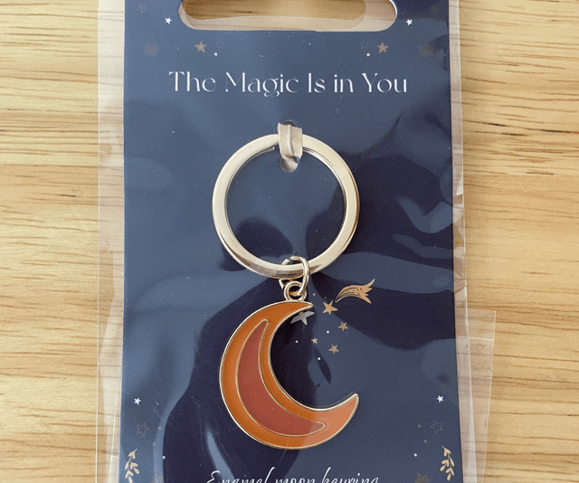 Moon keyring
