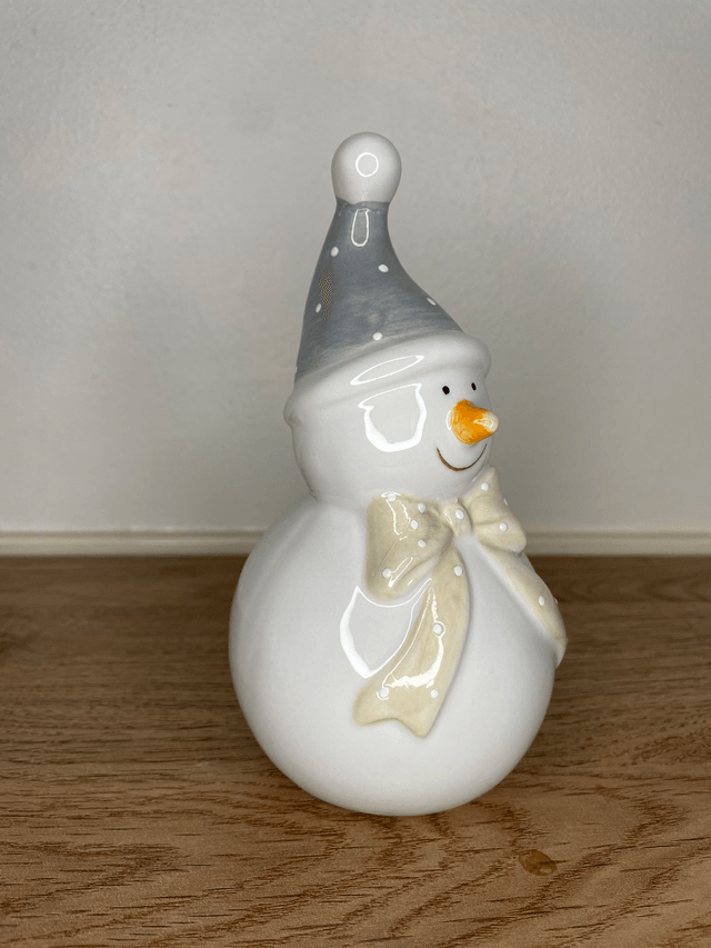 Ceramic snowman