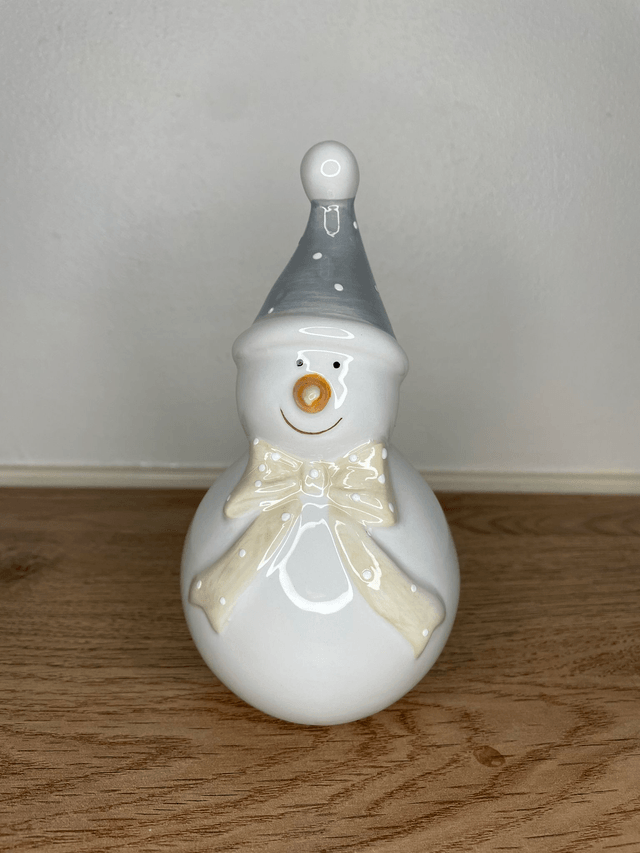 Ceramic snowman