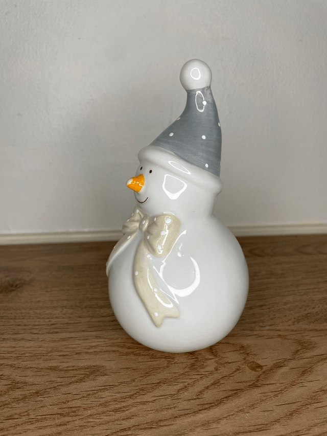 Ceramic snowman