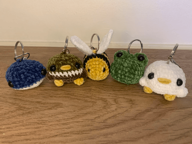 Animal keyrings