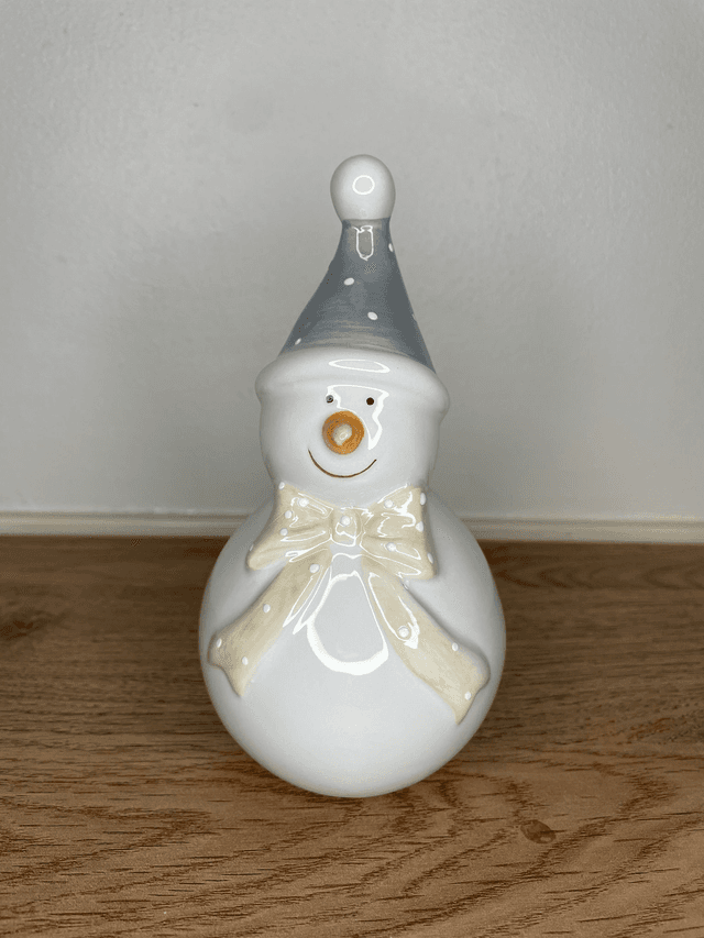 Ceramic snowman