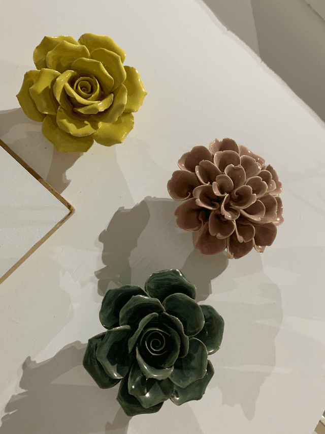 Ceramic flowers